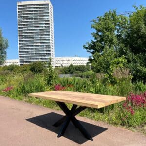 Irokohouten tuintafel Kevin