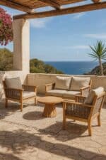 Teakhouten tuinset Malaga