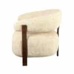 Fauteuil Grace chenille beige