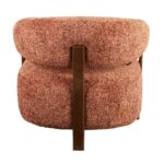 Fauteuil Grace chenille koper