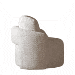 Fauteuil Nino off white polyester stof