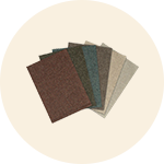 Stofstaal / kleurstaal kussens bestellen