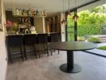Eikenhouten ronde tafel Rumi