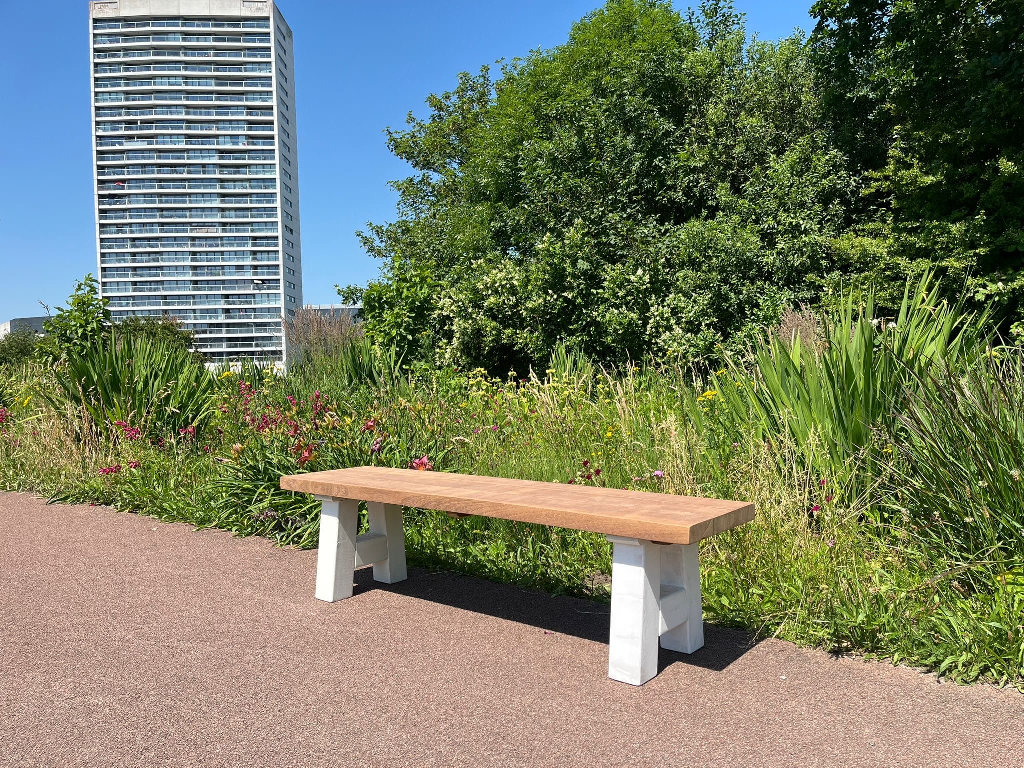 NordXL Irokohouten bankje Sole