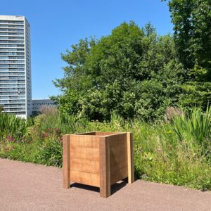 Irokohouten bloembak Afra