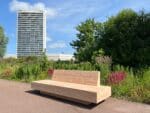 Douglashouten tuinbank Lux
