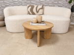 Eikenhouten salontafel Aletta