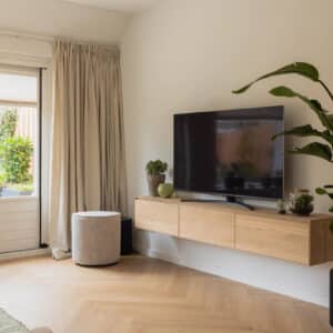 Eikenhouten TV meubel Pebo