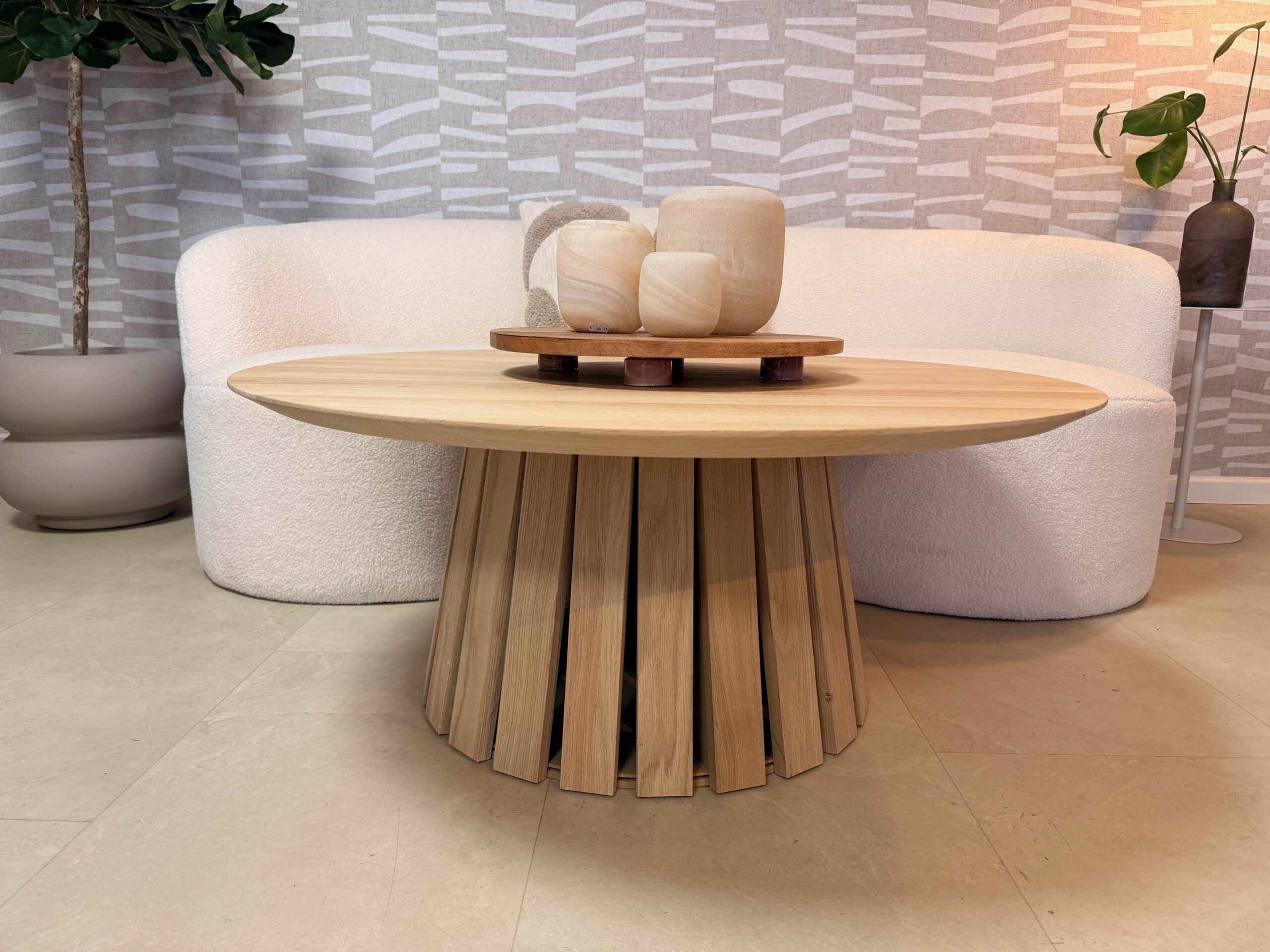 NordXL Eikenhouten salontafel Freder