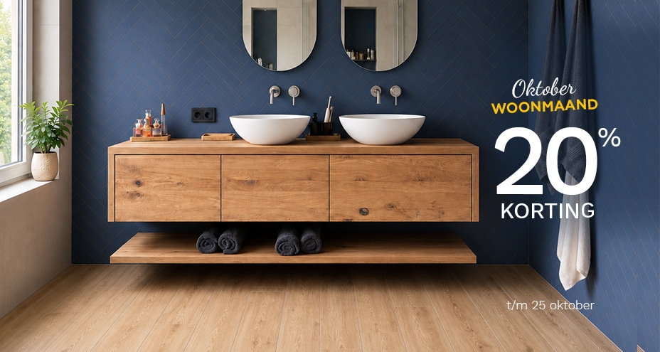 20% korting op alles