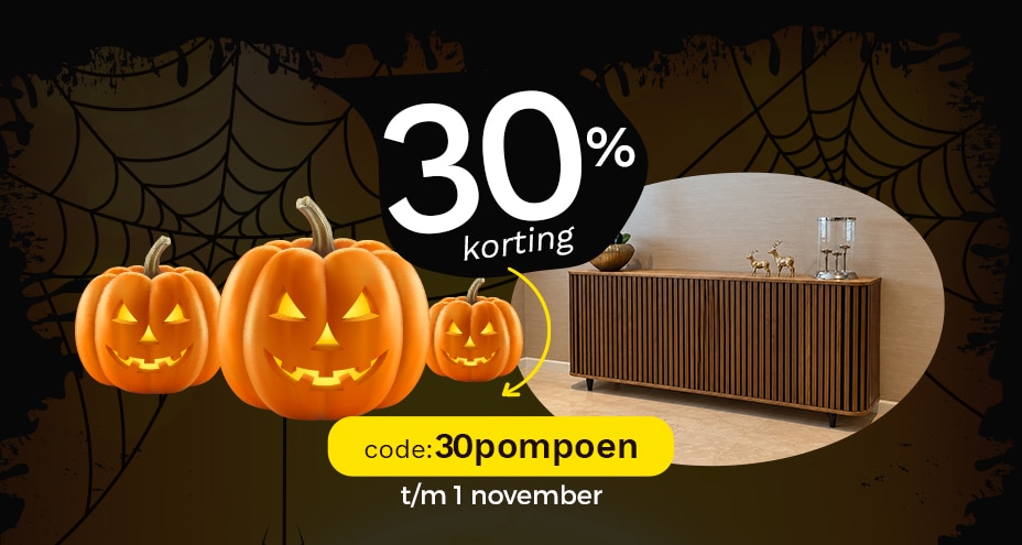 30% korting halloween actie